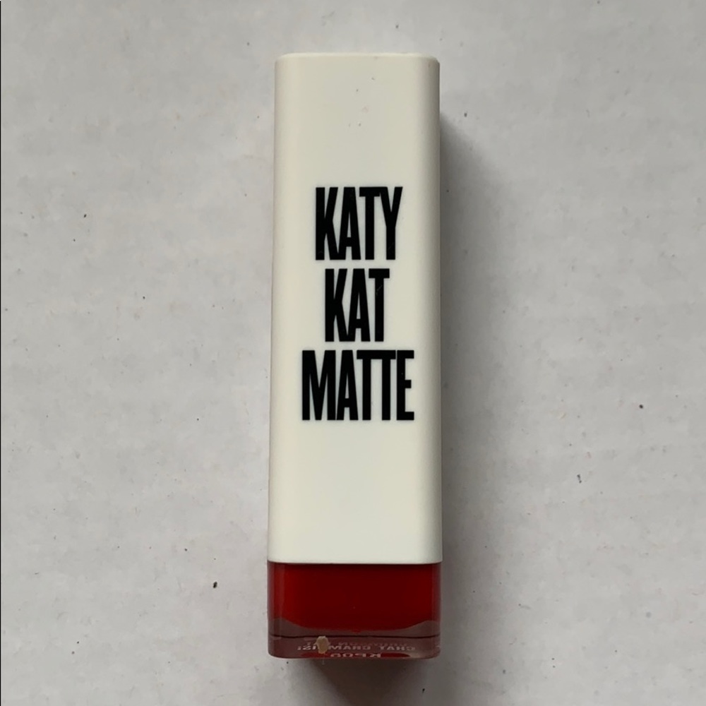 Katy Kat Matte Lipstick in crimson cat